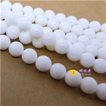 天然砗磲\白砗磲散珠圆珠半成品\白砗磲串珠DIY半成品配件批发