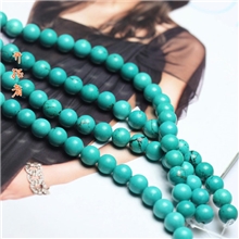 绿松石\天然绿松石\东海水晶\天然水晶\绿松石散珠\DIY半成品