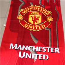 曼联红魔浴巾球队浴巾球队礼品球迷纪念品