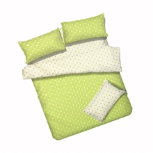 缘自淘波点四件套床上用品床单被套田园公主4件套清新公主