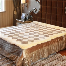 床垫皮毛一体羊绒羊毛床垫加厚双人羊毛床垫垫被床垫厂家批发