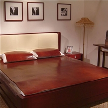 厂家直供正宗四川三峡100%头层水牛皮凉席1.8米空调席夏天清凉