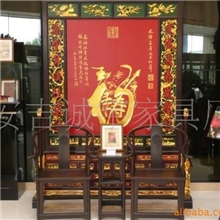 供应红木家具，50年的作坊老木工真诚细致精制，一年只做十套！