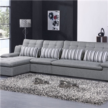 高档品牌布艺沙发休闲简约客厅沙发转角组合沙发创意沙发厂家直销