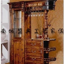 【专业】供应碳化实木吧台酒吧屋古典防腐酒吧屋