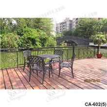 花园家具,庭院铸铝家具户外休闲桌椅铸铝花园桌椅