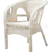 高档餐桌椅铝架藤椅编藤椅休闲椅创意藤椅室内户外家具