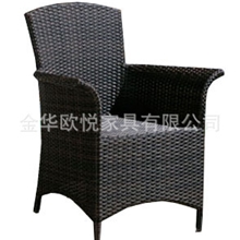 餐桌椅铝架藤椅编藤椅休闲椅经典藤椅室内藤编家具DC14