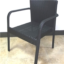 佛山美雅鑫家具厂家供应批发MYX12-043款手工编藤休闲椅子/餐椅