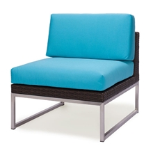 美雅鑫酒店家具MYX12-069款不锈钢藤制无扶手沙发藤艺沙发组合