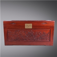 樟木书画箱收纳箱婚庆用品香樟木家具A012批发价格