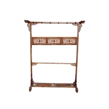 实木衣架实木衣帽架落地衣架实木家具中式仿古衣架