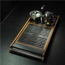 厂家直销黑檀茶盘花梨木茶盘四合一茶盘功夫红木实木茶盘批发