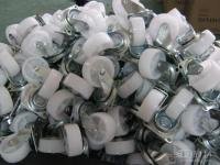 专业生产白PP脚轮天津厂家直销