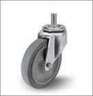 供应科顺1系列加强轻型脚轮1-3356-441底板型人造胶静音工业轮