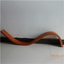 厂家大量销售各款室外弯曲木座椅扶手弯木秋千扶手欢迎定制