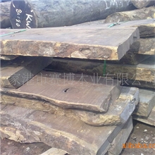 皮灰（风车木、黑紫檀)原木板材