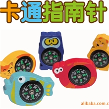 厂家直销木制玩具卡通指南针