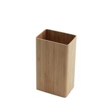 供应竹皮茶叶筒方形茶叶盒竹包装盒