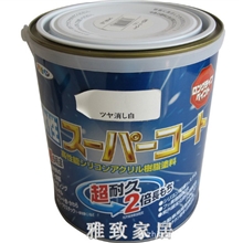 朝日水性超级涂膜涂料多用途室铁器木材墙面用漆防霉防锈油漆