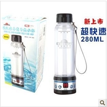 欧之宝车载电加热水杯009超快速汽车烧水杯壶保温杯车载水杯