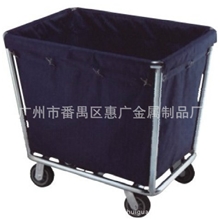 不锈钢锥形酒店客房布草车服务车房口车宾馆布草车厂家直销