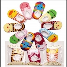 儿童纯棉地板袜子男女宝宝婴儿防滑学步船袜小童袜