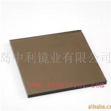 大批量低价供应各种规格浮法茶色镜子，茶镜