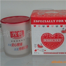 厂家供应磨砂玻璃杯，广告杯，马克杯