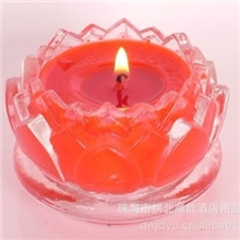 KTV酒吧夜总会咖啡西餐专用玻璃器皿蜡烛台油灯烛台