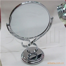 圆形电镀化妆镜子美容镜镜子小额批发，台镜