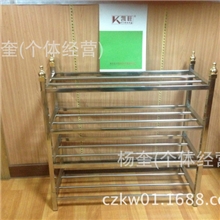 批发零售不锈钢方管鞋架.高级不锈钢鞋架.凯旺不锈钢鞋架。