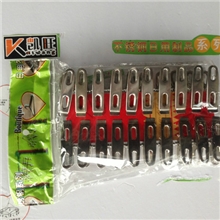 凯旺不锈钢小扁夹防风夹夹子|晒衣夹子不锈钢衣架厂不锈钢