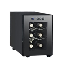 【热销】圣莱欧红酒柜|6支装酒柜|葡萄酒冷藏箱|欧式木质酒柜