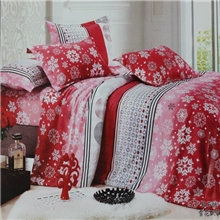 特价家纺钻石绒四件套斜纹活性印花床上用品钻石棉四件套批发