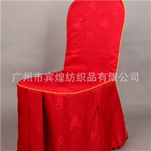 提花面料纯色台布庆典台布椅套台裙广州厂家直销餐饮台布