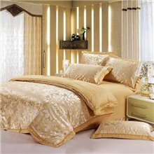 欧式奢华天丝全棉贡缎高档家纺提花4四件套婚庆床上用品特价批发