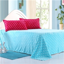 2013全网独家首发波点时尚加大法莱绒毯法兰绒床单午睡毯批发