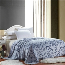 2013秋冬新款加厚包边背印法莱绒毯珊瑚绒床单毛毯批发团购