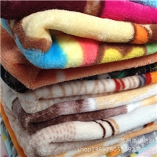 毛毯印花绒毯法兰绒毛毯小号50*70CM多功能