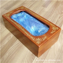 自动鞋套机代理主力品牌N型实木系列黄木印花诚招代理