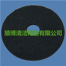 17寸黑色耐磨百洁垫地板起蜡垫地板打磨垫
