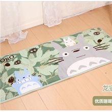 龙猫地垫、可爱卡通厨房地垫出口日本原单卡通地垫门垫