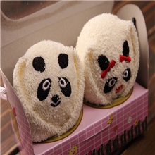 供应GS201情侣熊猫毛巾礼品节庆礼品加工婚庆店婚庆用品