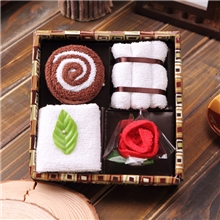 批发GS142花园|蛋糕毛巾创意礼品|商务礼品套装|广告促销礼品