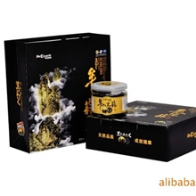 牟山黑蒜米黑金系列400g四罐礼盒装出口品质