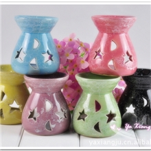 雅香居繁星月夜陶瓷香薰炉蜡烛香熏炉精油炉多色