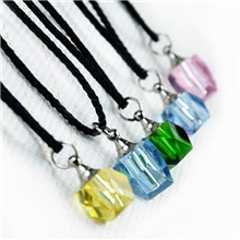 雅香居香薰饰品/水晶香薰精油瓶项链/多款图案多颜色选择