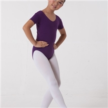 一件代发舞东方儿童短袖半体服连体练功服中国舞服芭蕾练习服