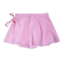 批舞东方儿童/成人芭蕾雪纺纱裙练习裙系带短裙半截裙一片裙